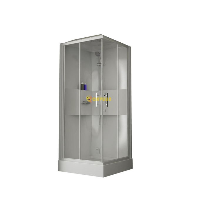 Nemo Spring Lilou Hamam shower cubicle – 90x90cm – Hydro + steam – reversible – with built-in tap Gazimağusa - photo 1