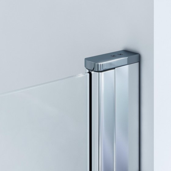 Saniclass Neptune Swing door - 80x200cm - 6mm safety glass - anti-limescale - chrome Gazimağusa