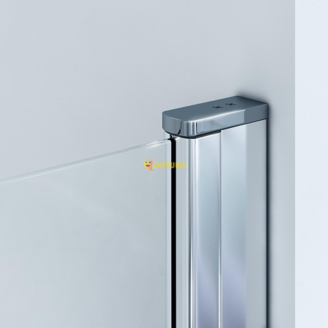 Saniclass Neptune Swing door - 80x200cm - 6mm safety glass - anti-limescale - chrome Gazimağusa - photo 3