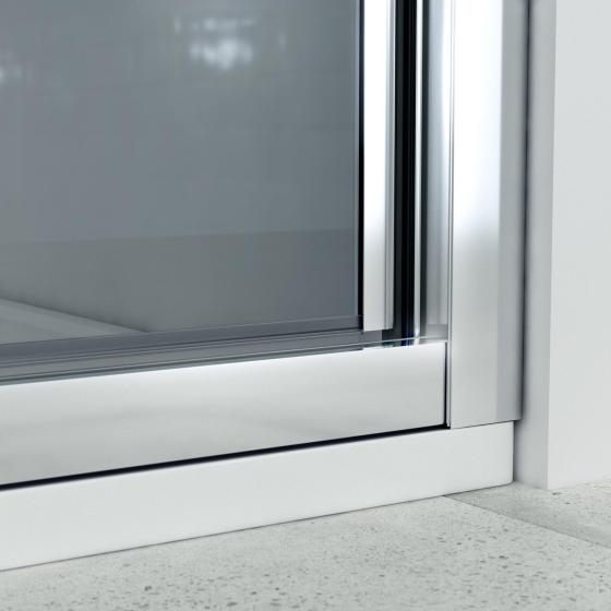 Saniclass ID05 Folding door - 70x190cm - 6mm safety glass - aluminum profile - anti-limescale Gazimağusa