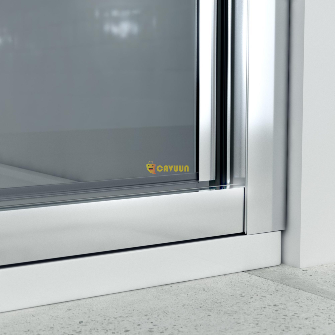 Saniclass ID05 Folding door - 70x190cm - 6mm safety glass - aluminum profile - anti-limescale Gazimağusa - photo 3