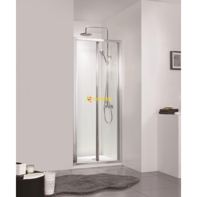 Saniclass ID05 Folding door - 70x190cm - 6mm safety glass - aluminum profile - anti-limescale Gazimağusa - photo 5