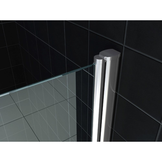 Wiesbaden Between Niche door 900 x 2000 x 8 mm nano helder glass/chrome Gazimağusa