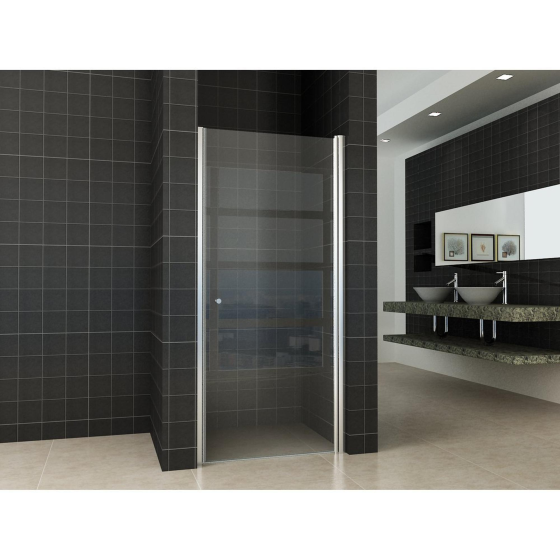 Wiesbaden Between Niche door 900 x 2000 x 8 mm nano helder glass/chrome Gazimağusa