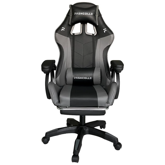 Fashcolle Dynamic Grey Massage Gaming Chair Grey Стамбул