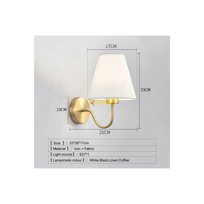 Burenze Modern Design Battery-Operated Wall Lamp Gold Yellow Led Plug and Play Cream-Shaped Led Wall Istanbul - photo 2