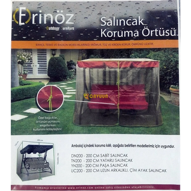 Erinöz 3 Person Swing Protection Cover Istanbul - photo 3