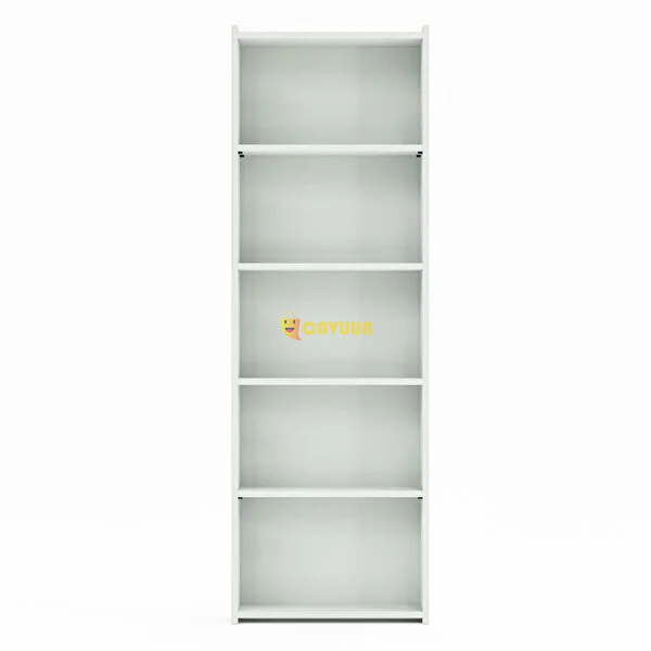 Ceramical Kts2 Modern Bookcase 5 Shelves 60x180 cm White Istanbul - photo 5