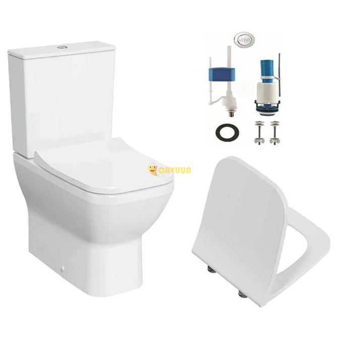 VitrA Vitra Integra Rim-ex Dtd Toilet + Cistern + Soft Close Cover + Interior Kit Set Istanbul - photo 1