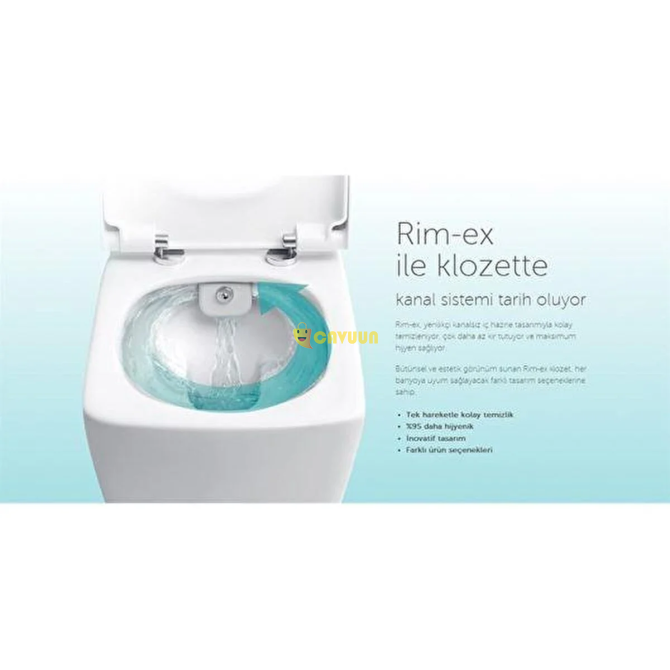 VitrA Vitra Integra Rim-ex Dtd Toilet + Cistern + Soft Close Cover + Interior Kit Set Istanbul - photo 7