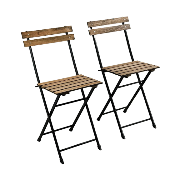 Weblonya Metal Bistro Set Garden Table Chair Set 2200 Istanbul