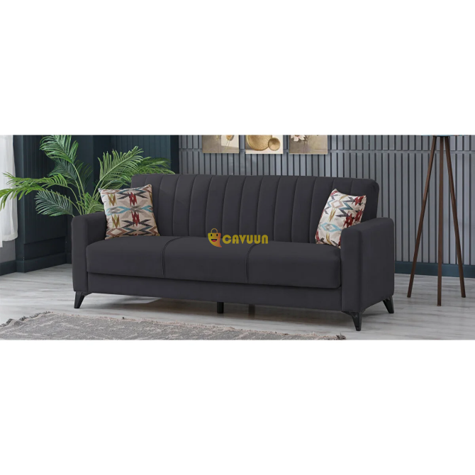 İpek Mobilya Kano 3 Seater Sofa Gray Istanbul - photo 1