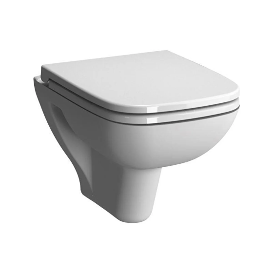 VitrA Vitra S20 Square Wall-Hung WC 48cm + S20 WC Seat + Vitra Concealed Cistern Set Istanbul