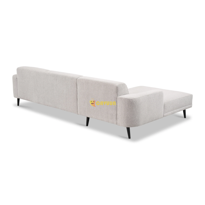 Flair Corner Sofa with Chaise Longue Left - Natural Melange Gazimağusa - photo 6