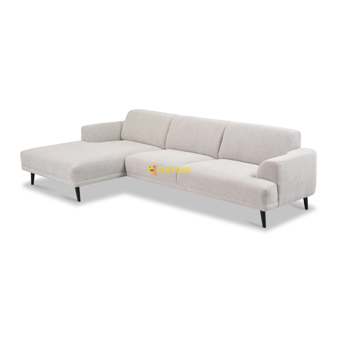 Flair Corner Sofa with Chaise Longue Left - Natural Melange Gazimağusa - photo 3