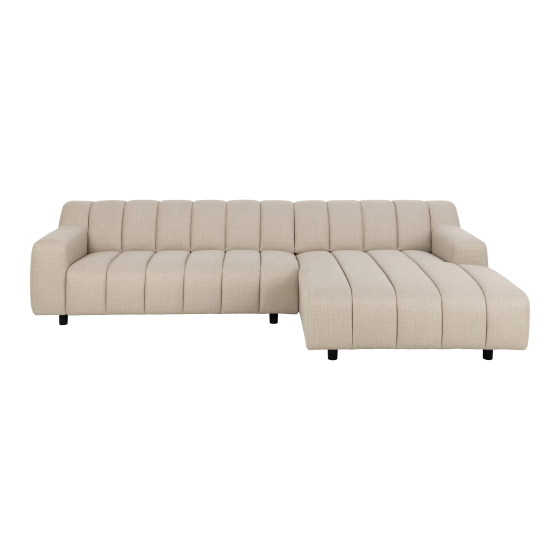 Cloud Corner Sofa with Chaise Longue Right - Beige Gazimağusa