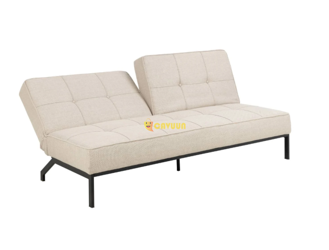 Basic Sabine Sofa Bed - Woven - Beige Gazimağusa - photo 4