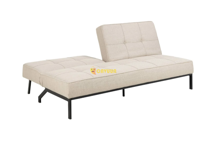 Basic Sabine Sofa Bed - Woven - Beige Gazimağusa - photo 5