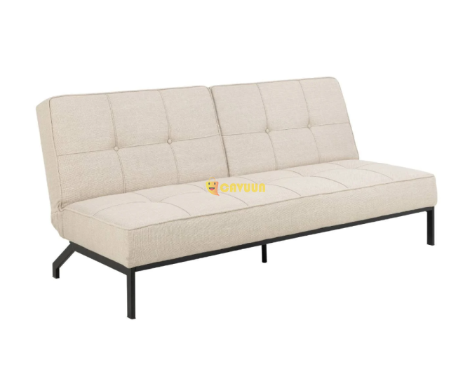 Basic Sabine Sofa Bed - Woven - Beige Gazimağusa - photo 3