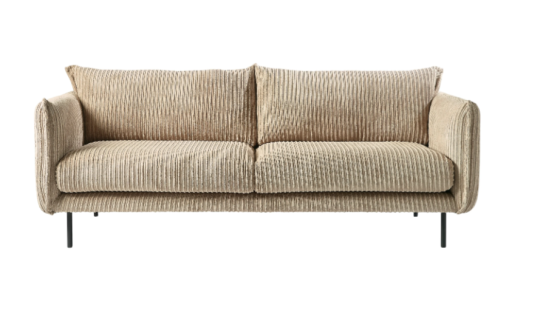 Ribbon 3-seater sofa - Mink - Rib Gazimağusa