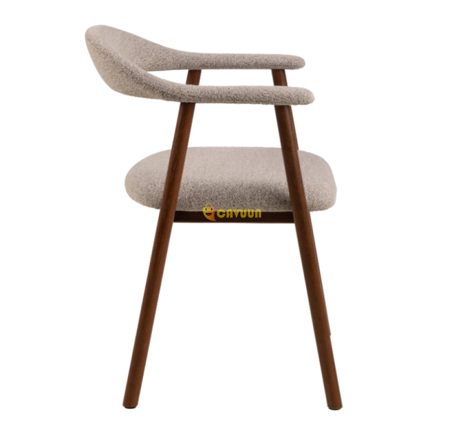 Nordic Dining Chair - Walnut - Sand Gazimağusa - photo 3