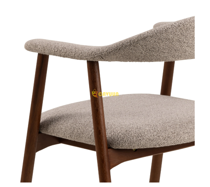 Nordic Dining Chair - Walnut - Sand Gazimağusa - photo 6