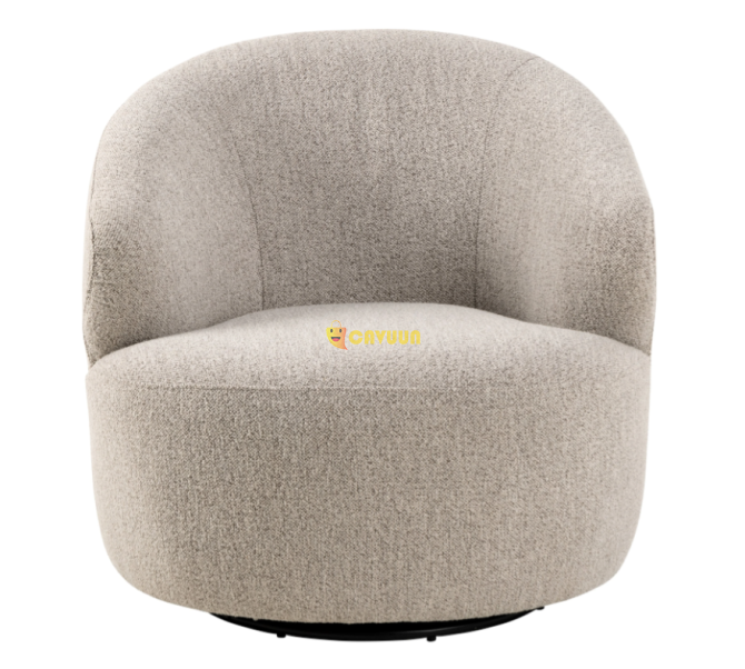 Hug Swivel Armchair - Beige Gazimağusa - photo 4