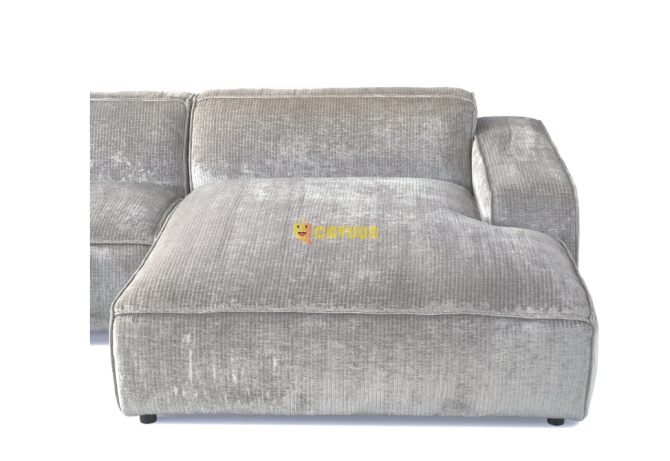 Chunky Chaise Longue Right - Elephant Grey - Rib Gazimağusa - photo 6