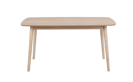 Basic Rounded Dining Table 150 x 80 cm - Oak Gazimağusa