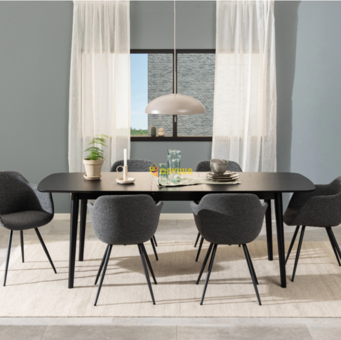 FonQ Evolve Dining Table Extendable - 180/220 x 90 cm - Black Gazimağusa - photo 2