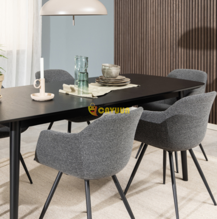 FonQ Evolve Dining Table Extendable - 180/220 x 90 cm - Black Gazimağusa - photo 8