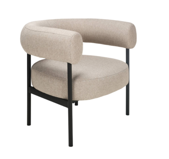 FonQ Tube Lounge Chair - Beige Gazimağusa