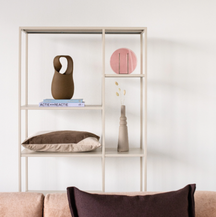 FonQ Latte Shelving Unit - Matte Beige Gazimağusa