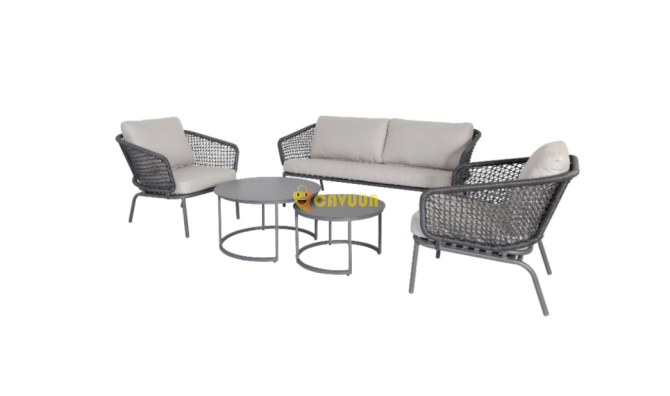 FonQ Wire Lounge Set - 2-Seater Sofa and Garden Chairs Gazimağusa - photo 4