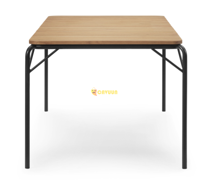 Стол Normann Copenhagen Vig Garden из дерева Robinia 90 x 200 см - черный Gazimağusa - изображение 4