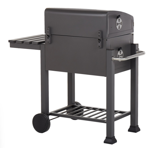 Beliani - PAVLOF - Charcoal grill - Grey - Steel Gazimağusa