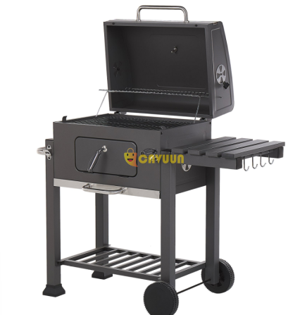 Beliani - PAVLOF - Charcoal grill - Grey - Steel Gazimağusa - photo 1