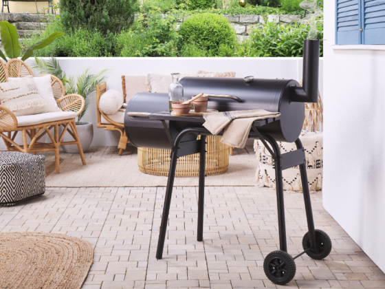 Beliani - Katla - Charcoal grill - Black - Steel Gazimağusa