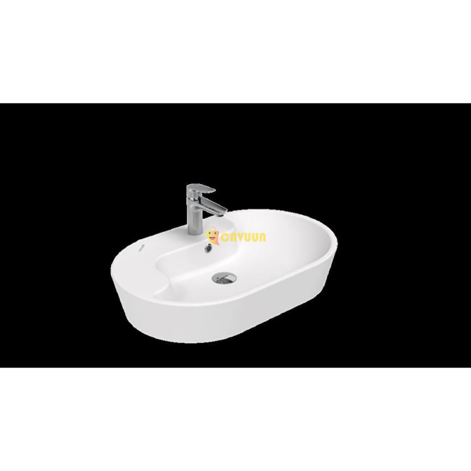 Creavit Topic Countertop Bowl Sink White 70cm Istanbul - photo 2