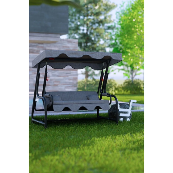 Shey Store Maystro Marmaris 3 Person Garden Swing Balcony Swing 200 Cm Стамбул