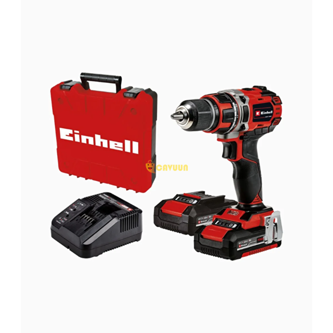 Einhell Te-cd 18/50 Li Bl Двойная батарея 2 Ач Дрель без удара Стамбул - изображение 1