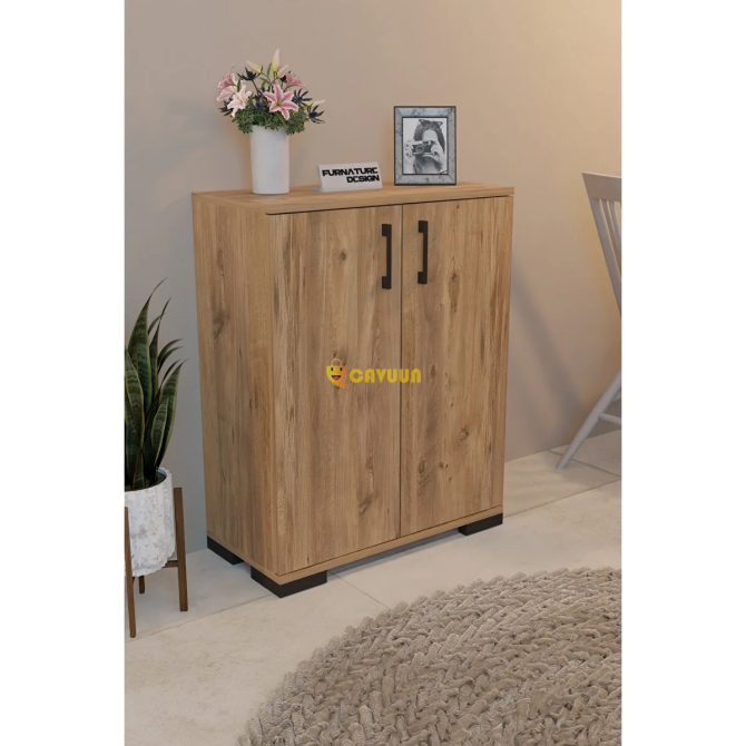 Furnature Design 2 Door Multi-Purpose Cabinet Shelved Storage Cabinet Kitchen Cabinet - Atlantic Pin Istanbul - photo 1