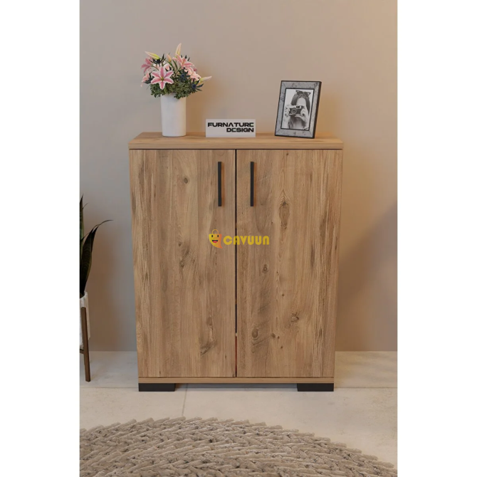 Furnature Design 2 Door Multi-Purpose Cabinet Shelved Storage Cabinet Kitchen Cabinet - Atlantic Pin Istanbul - photo 3