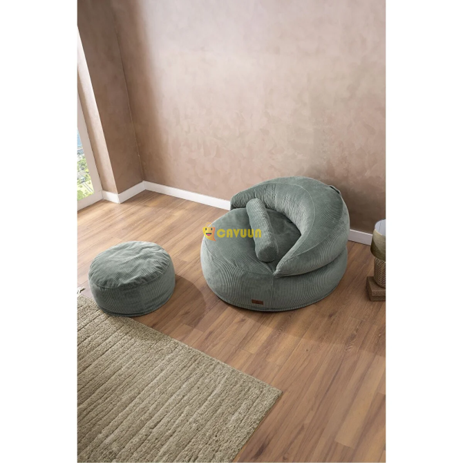 Good Night Felix Luxury Pouf Sofa 7 Colors Washable 3 Piece Set Istanbul - photo 5