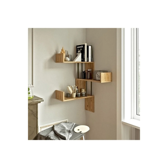 L'occi Concept Liberty Corner Wall Shelf Bookcase Lb17-a Istanbul