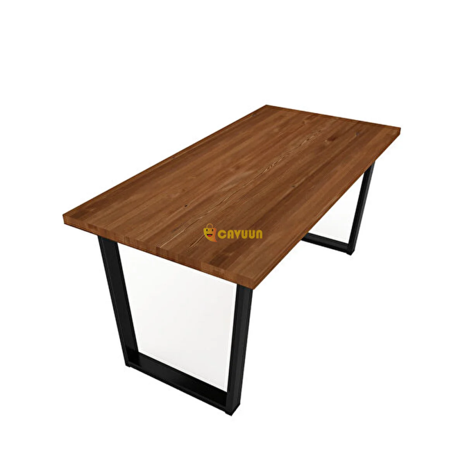 Woodesk Ilgın Solid Teak Color 180x80 Dining Table Cpt7220-180 180x80 cm Istanbul - photo 5