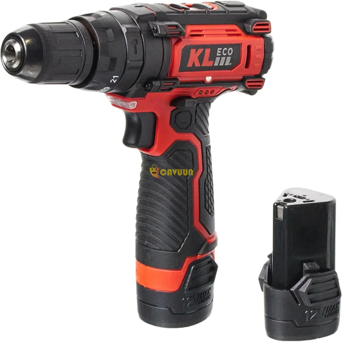 KL Eco Ke2220dm-db 12 Volt 2.0 Ampere Li-ion Rechargeable Impact Driver / Drill with Double Battery Istanbul - photo 1