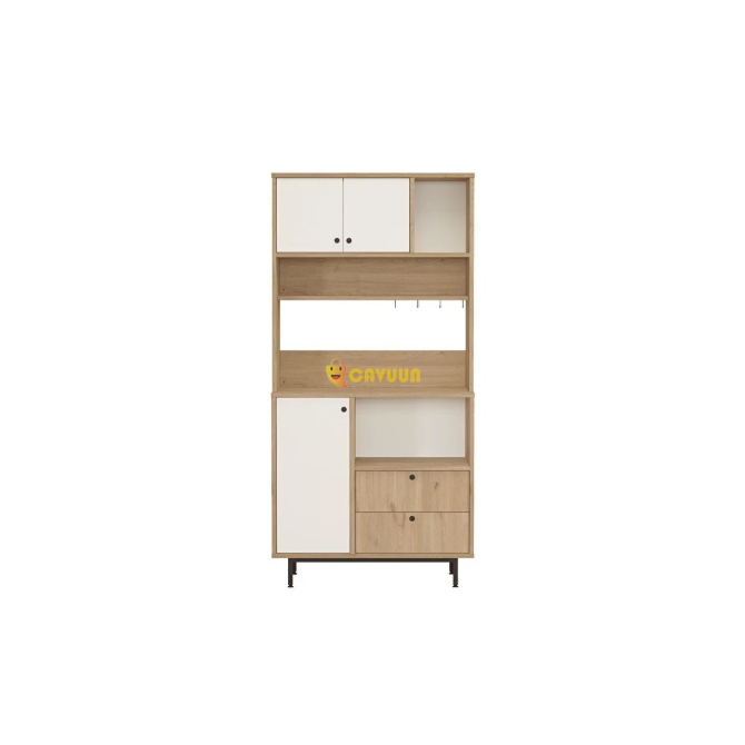 L'occi Concept Modway Series Coffee Corner Multi-Purpose Cabinet Kitchen Cabinet Basket-white Md4-sw Стамбул - изображение 4