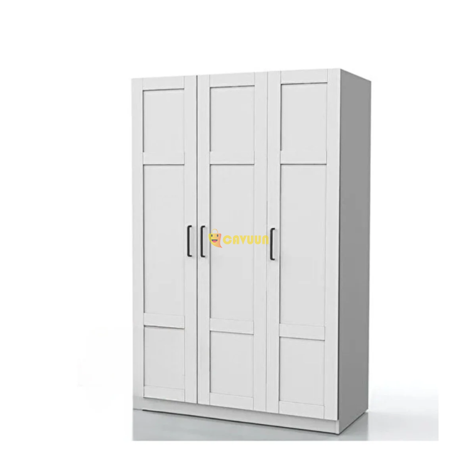 Dekorex White 3 Door Wardrobe Mnt315 Istanbul - photo 1