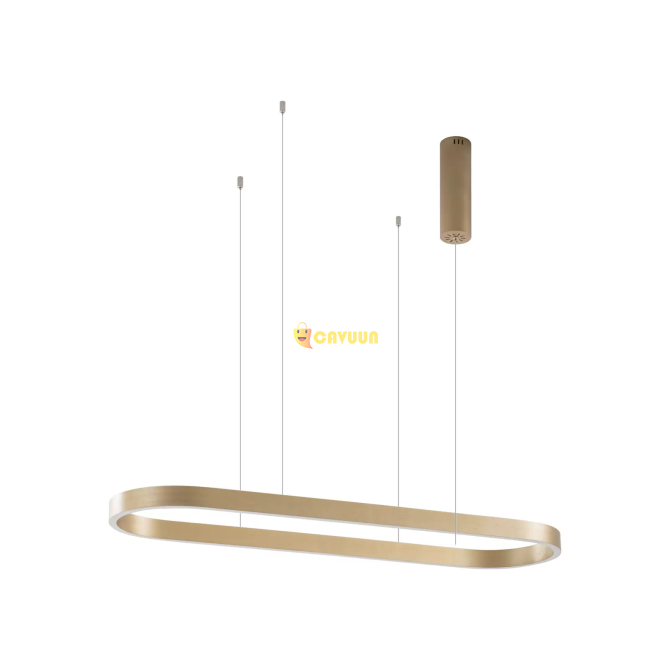 Lucande Smart LED pendant lamp Melinay, gold, CCT, Tuya Gazimağusa - photo 3